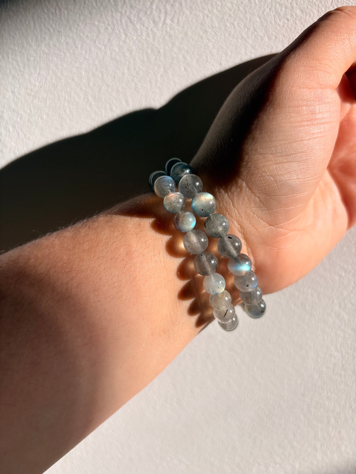 Labradoriet 8mm armband