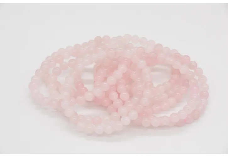 PRE ORDER | Rozenkwarts 6mm armband