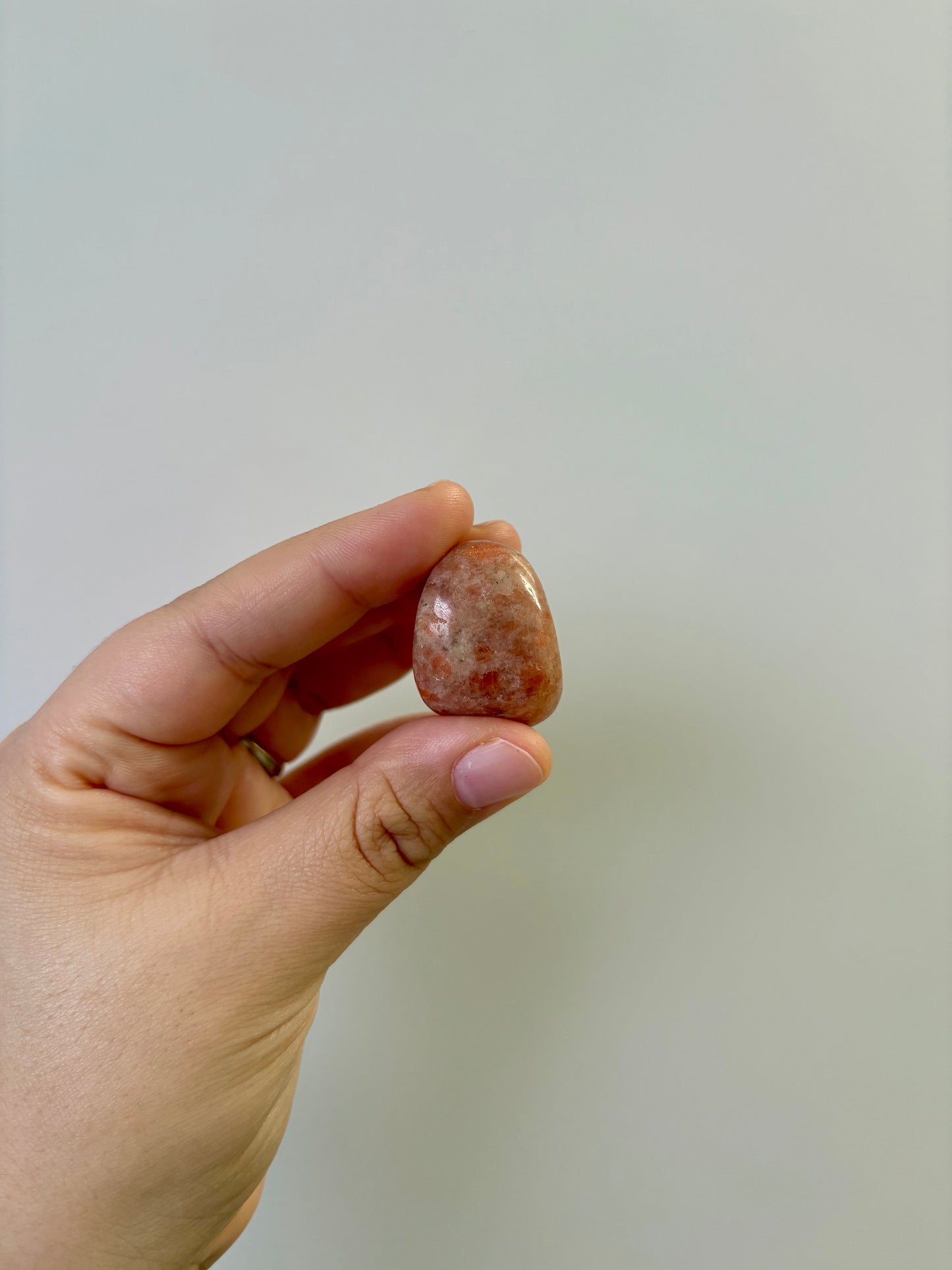 Zonnesteen trommelsteen