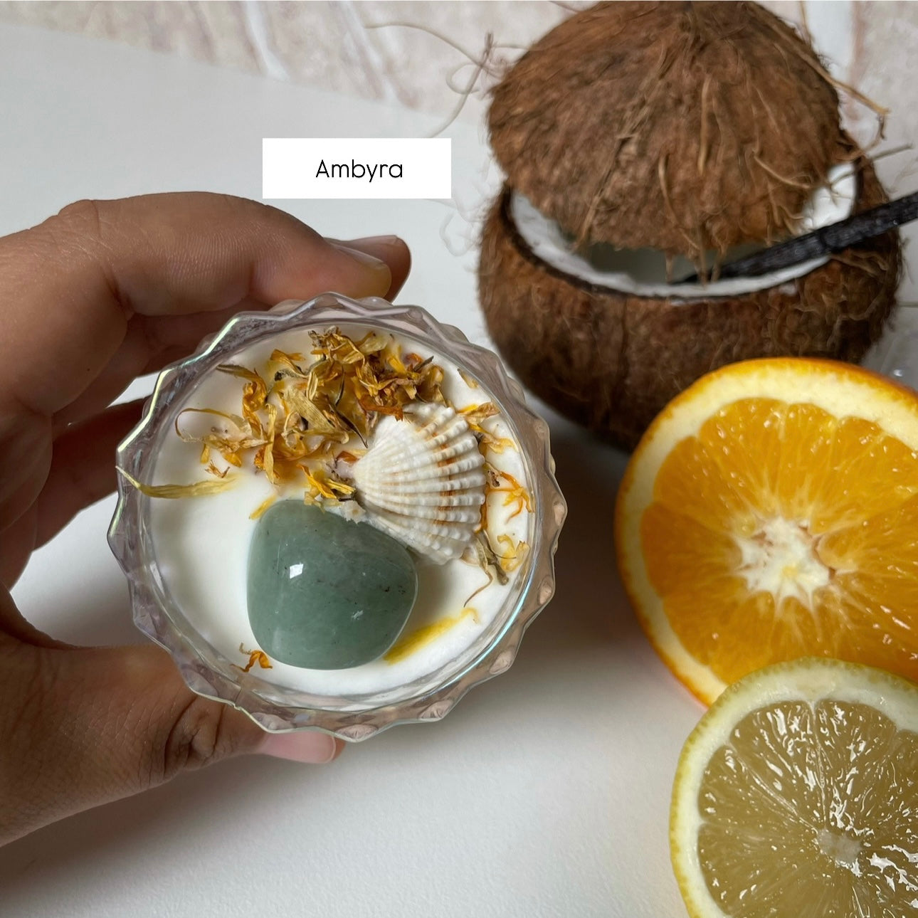 Island vibes - aura kaars