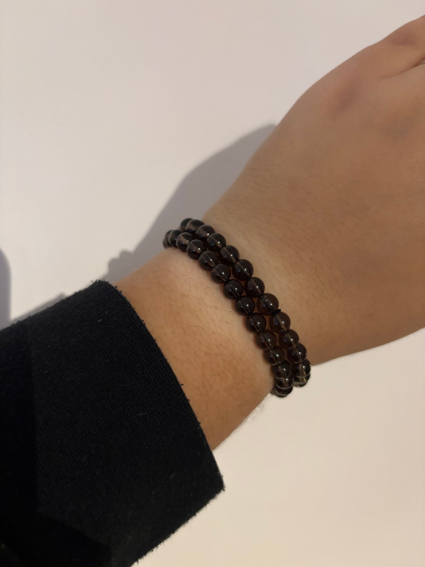 Rookkwarts armband 6mm