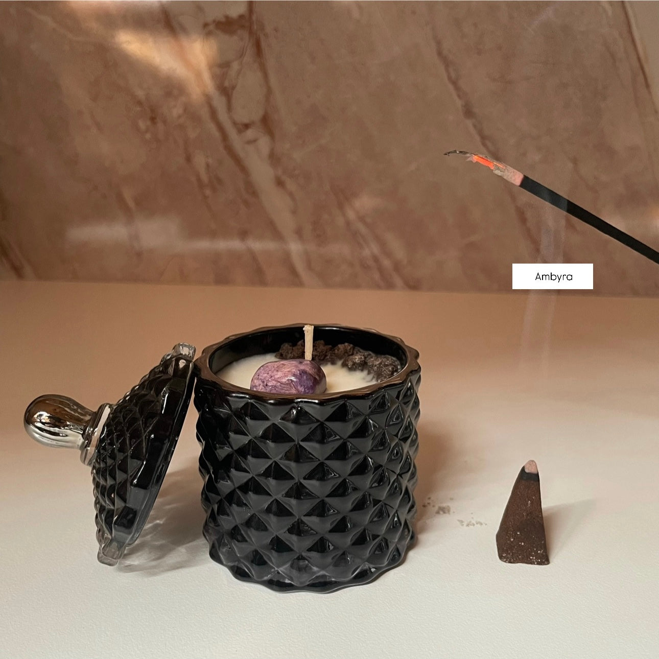 Wierook - zwart kaars