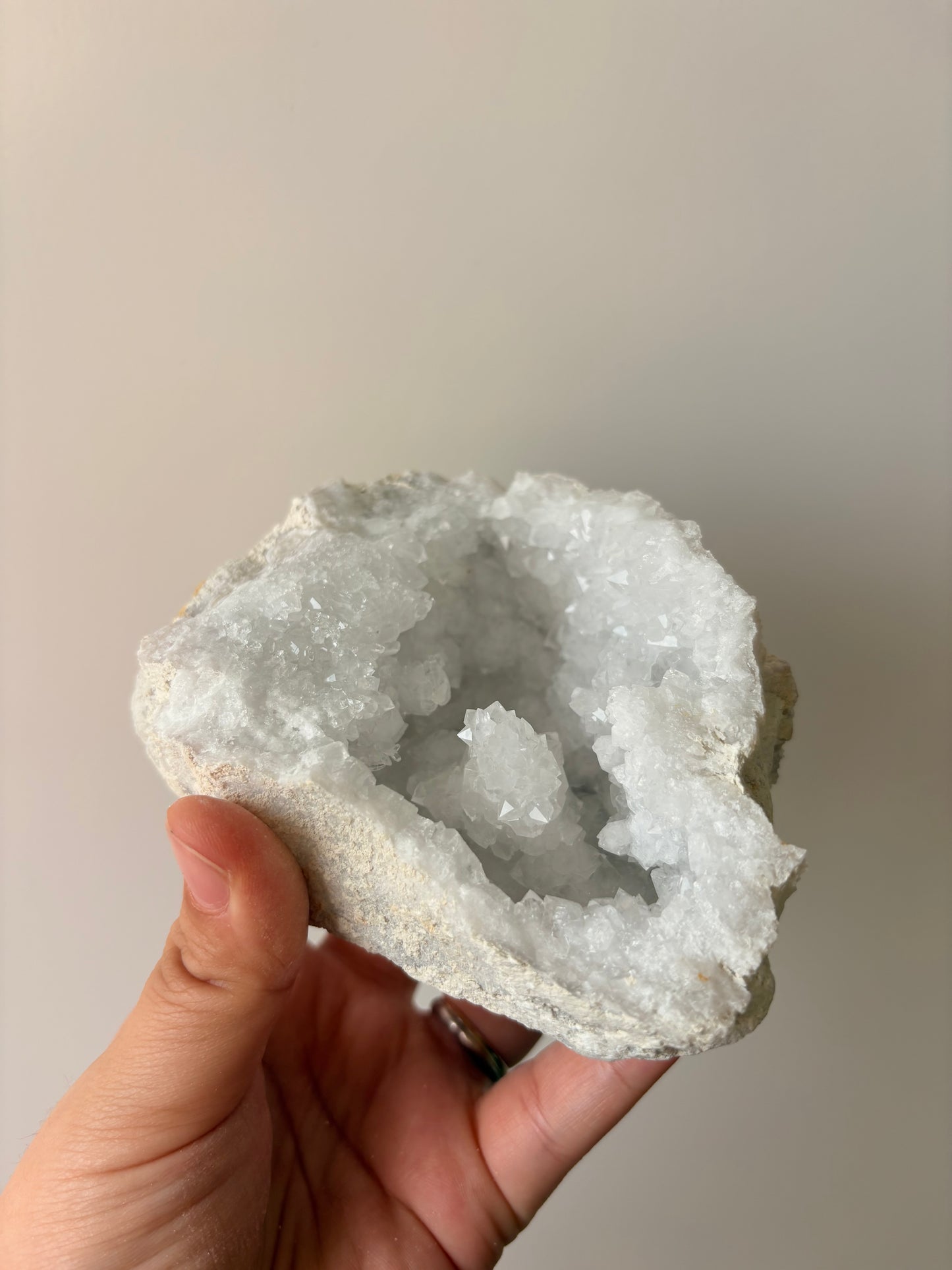 Bergkristal geode #4 groot
