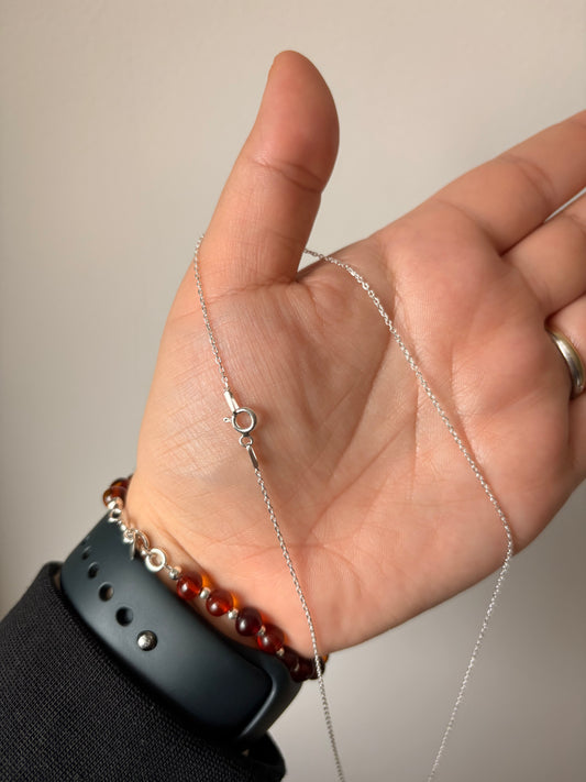 925 zilver ketting 45 cm
