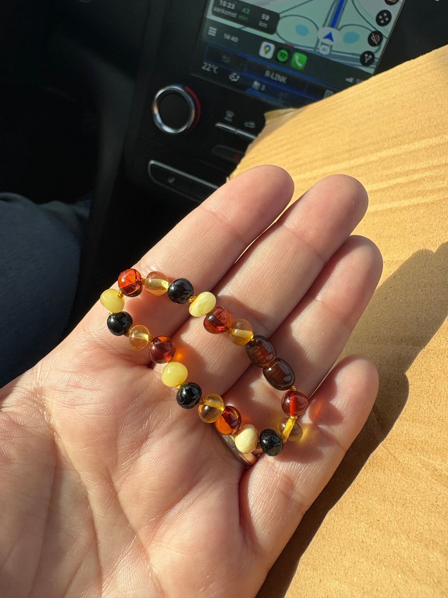 Barnsteen multi armband