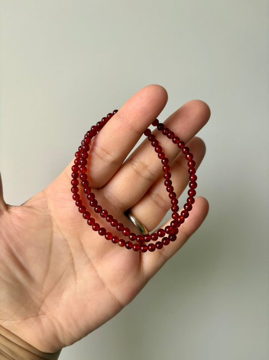 Carneool armband 4mm