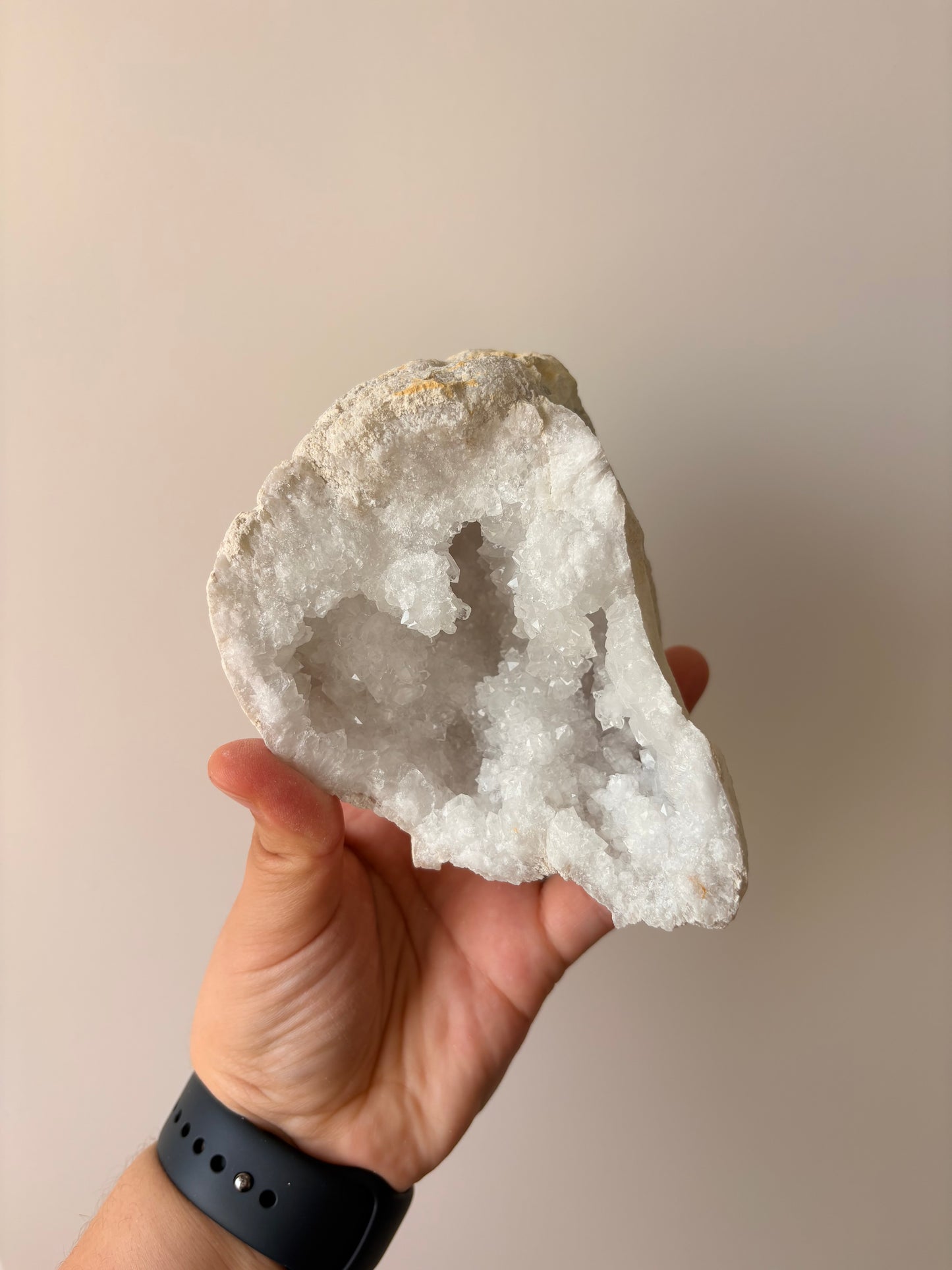 Bergkristal geode #4 groot