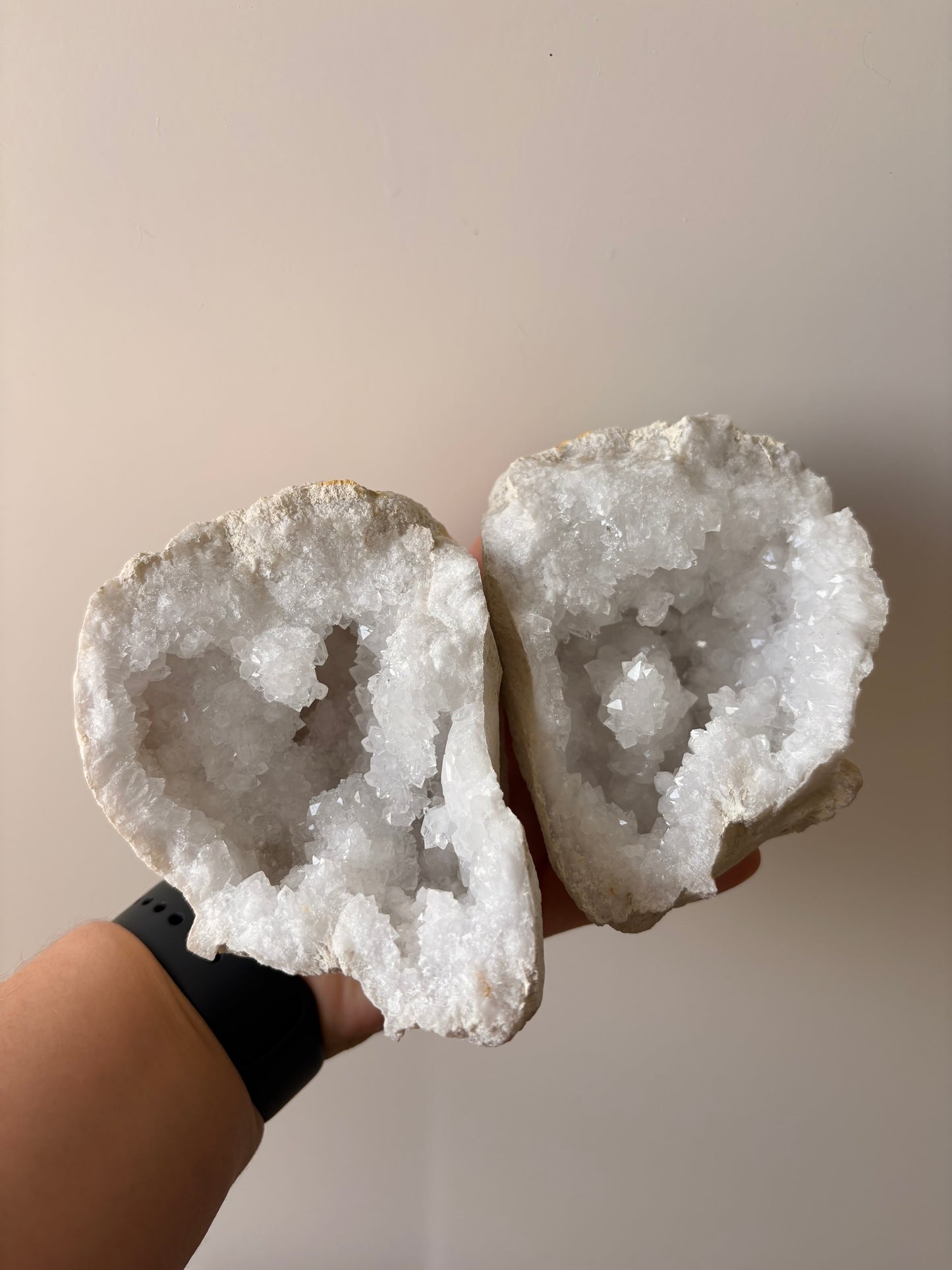 Bergkristal geode #4 groot