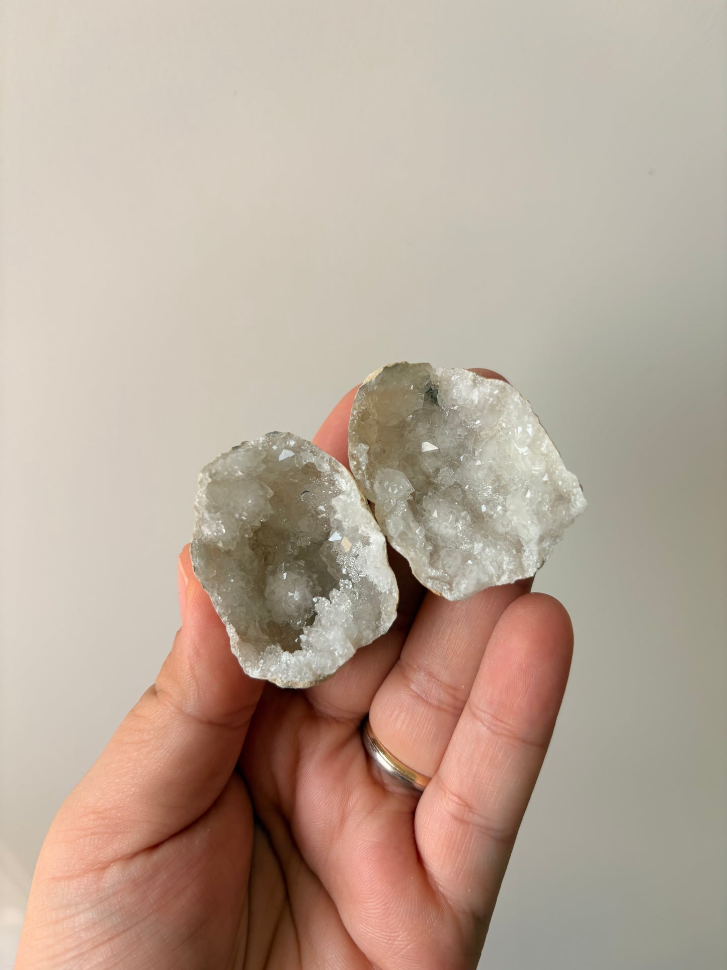 Bergkristal geode #1 mini