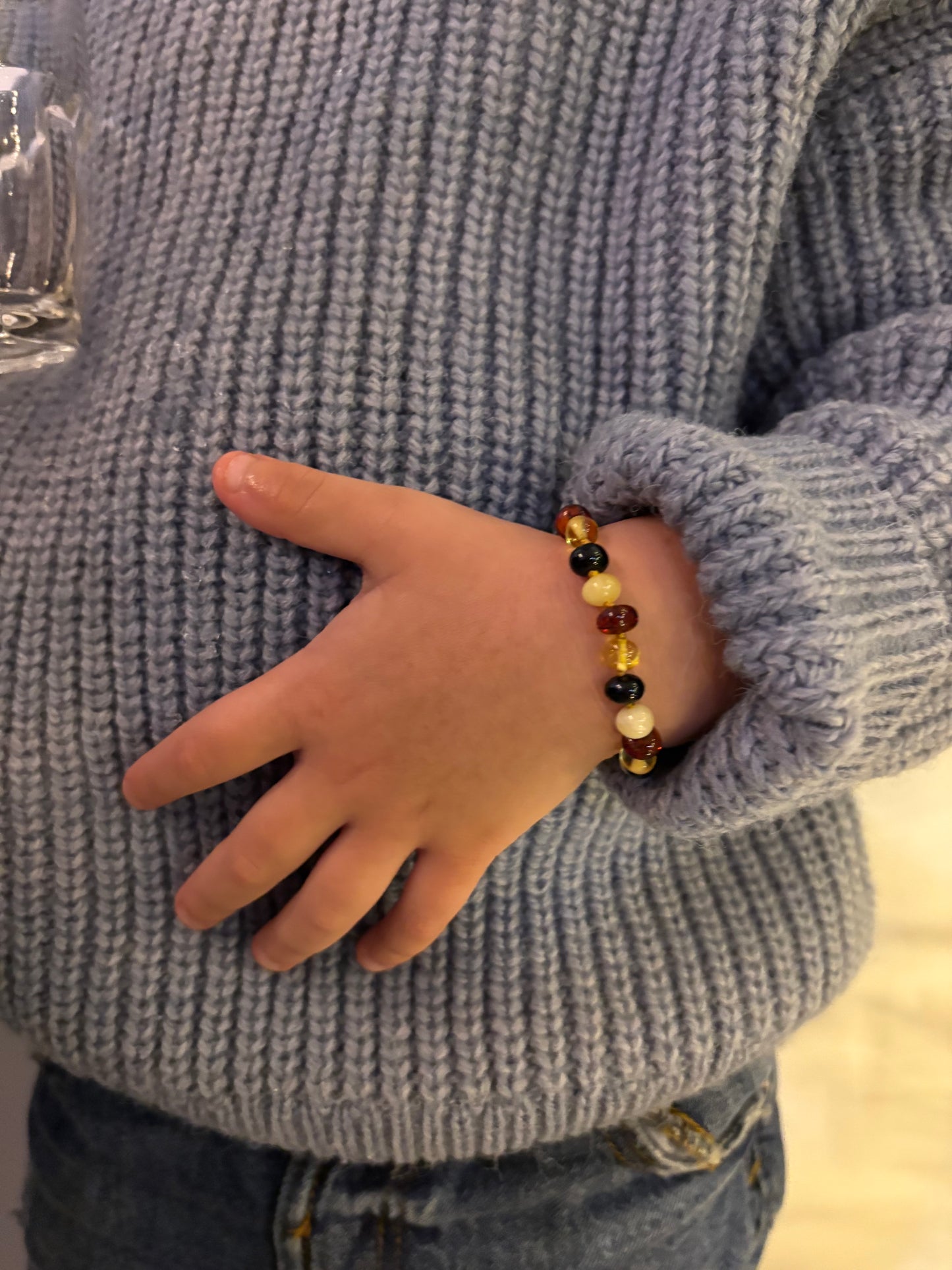 Barnsteen multi armband