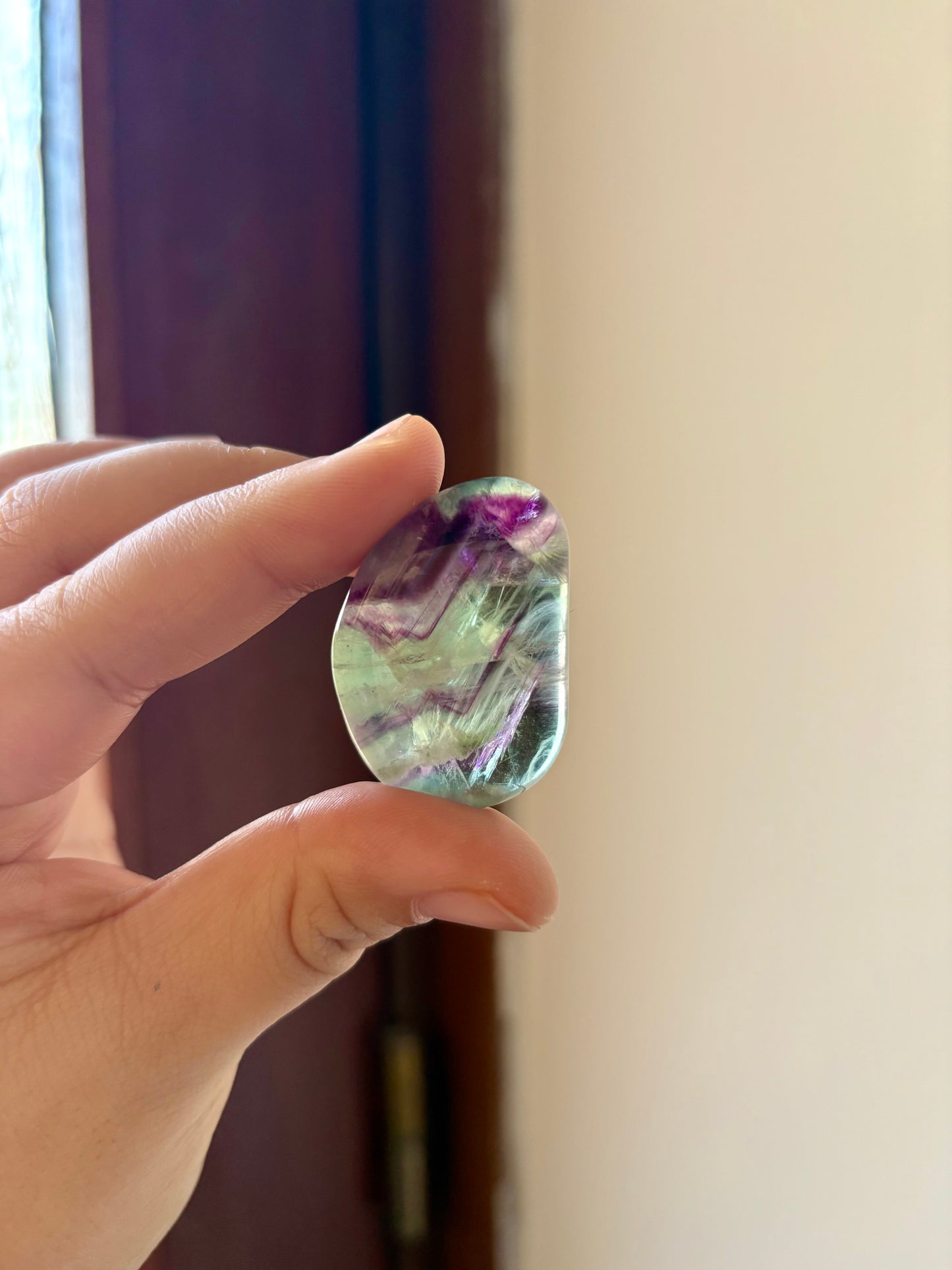 Fluoriet trommelsteen