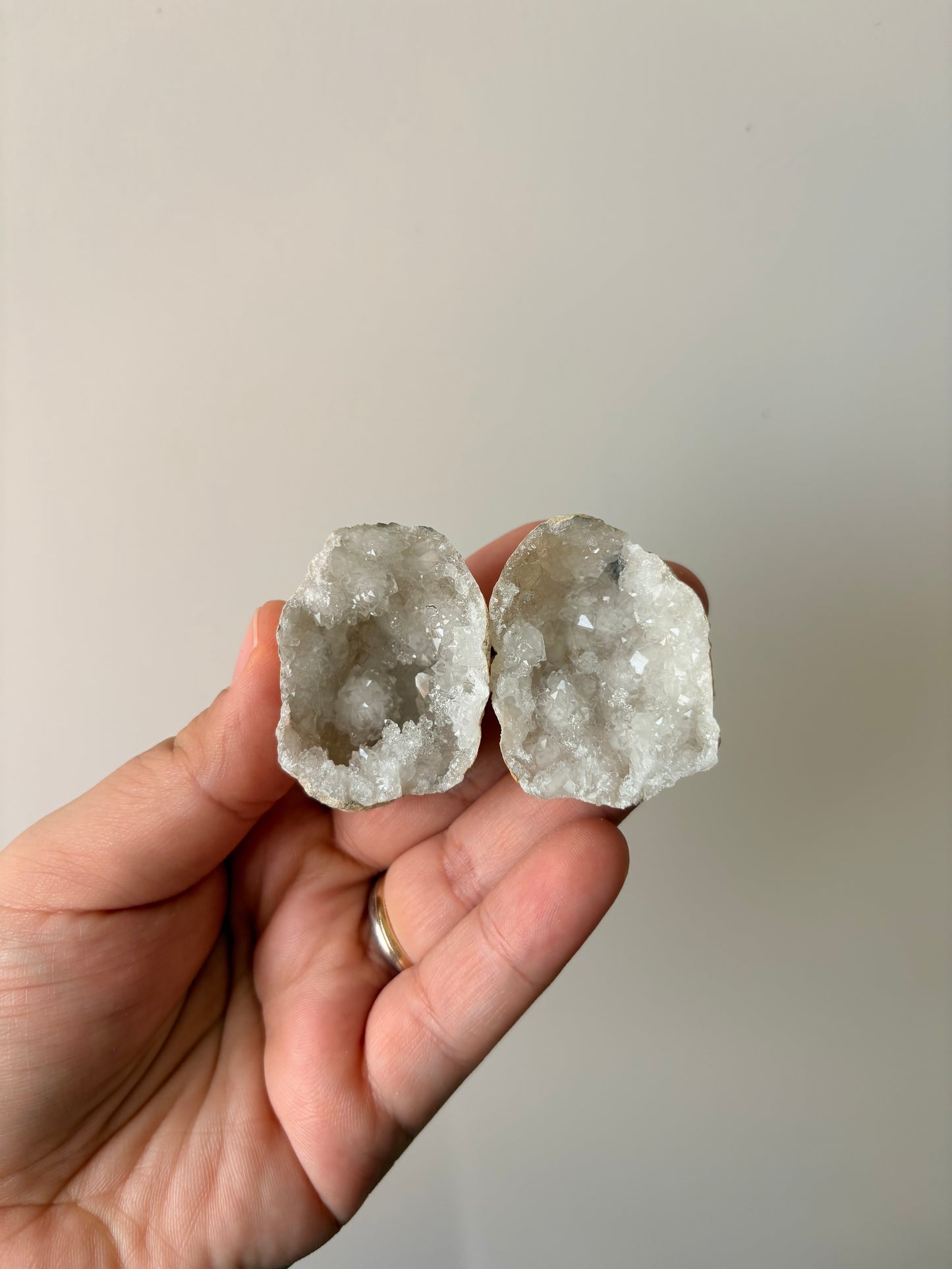 Bergkristal geode #1 mini
