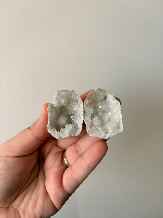 Bergkristal geode #1 mini