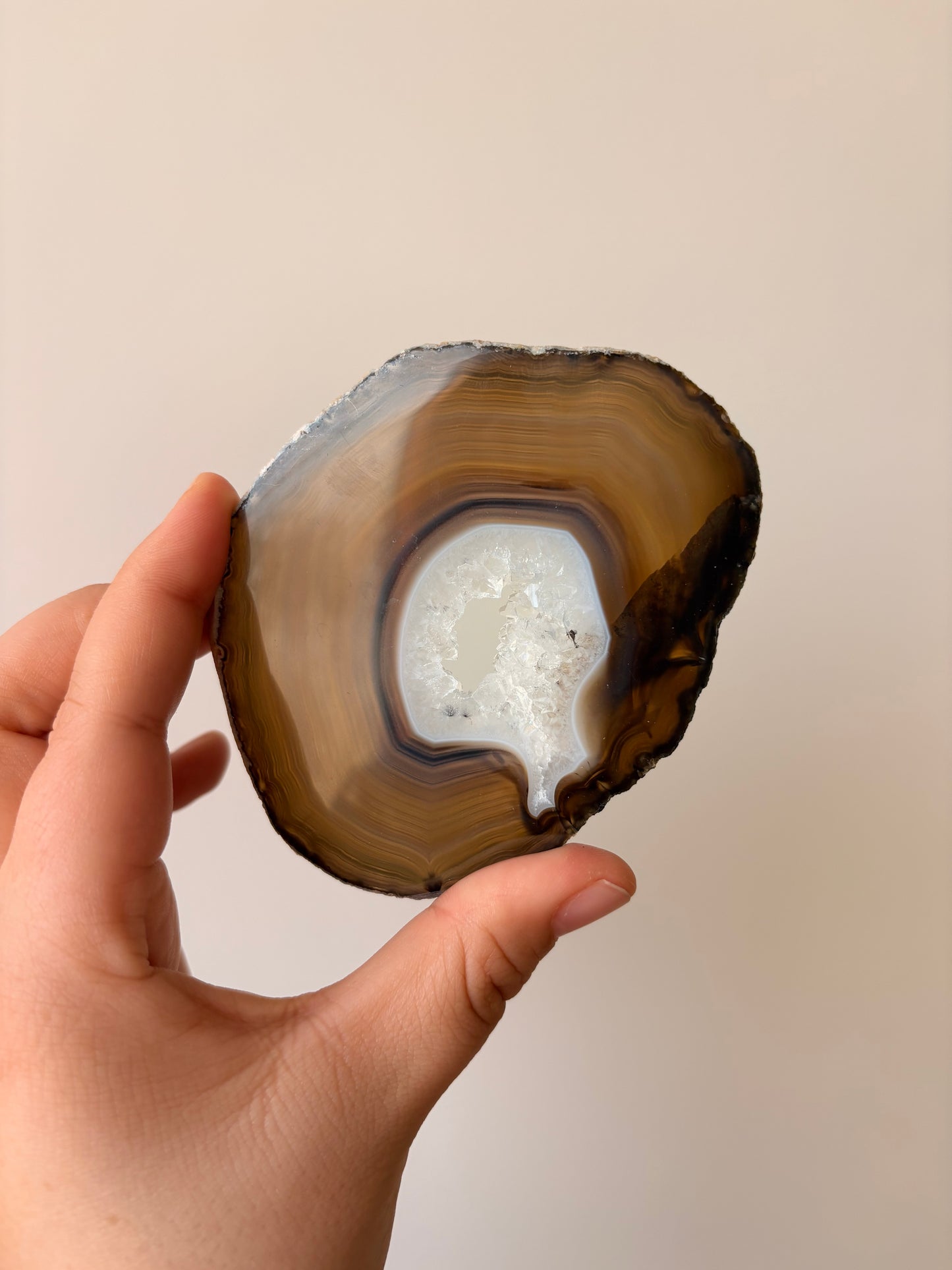 Losse Agaat schijf nr 4